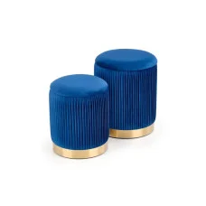 Pouf MONTY dark blue